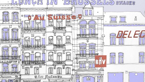 Snacks in Brussels – TDAT Map