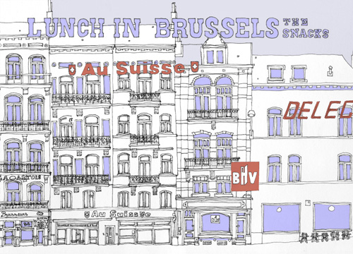 Snacks in Brussels – TDAT Map