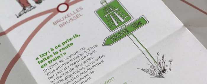 Thalys booklet illustrations